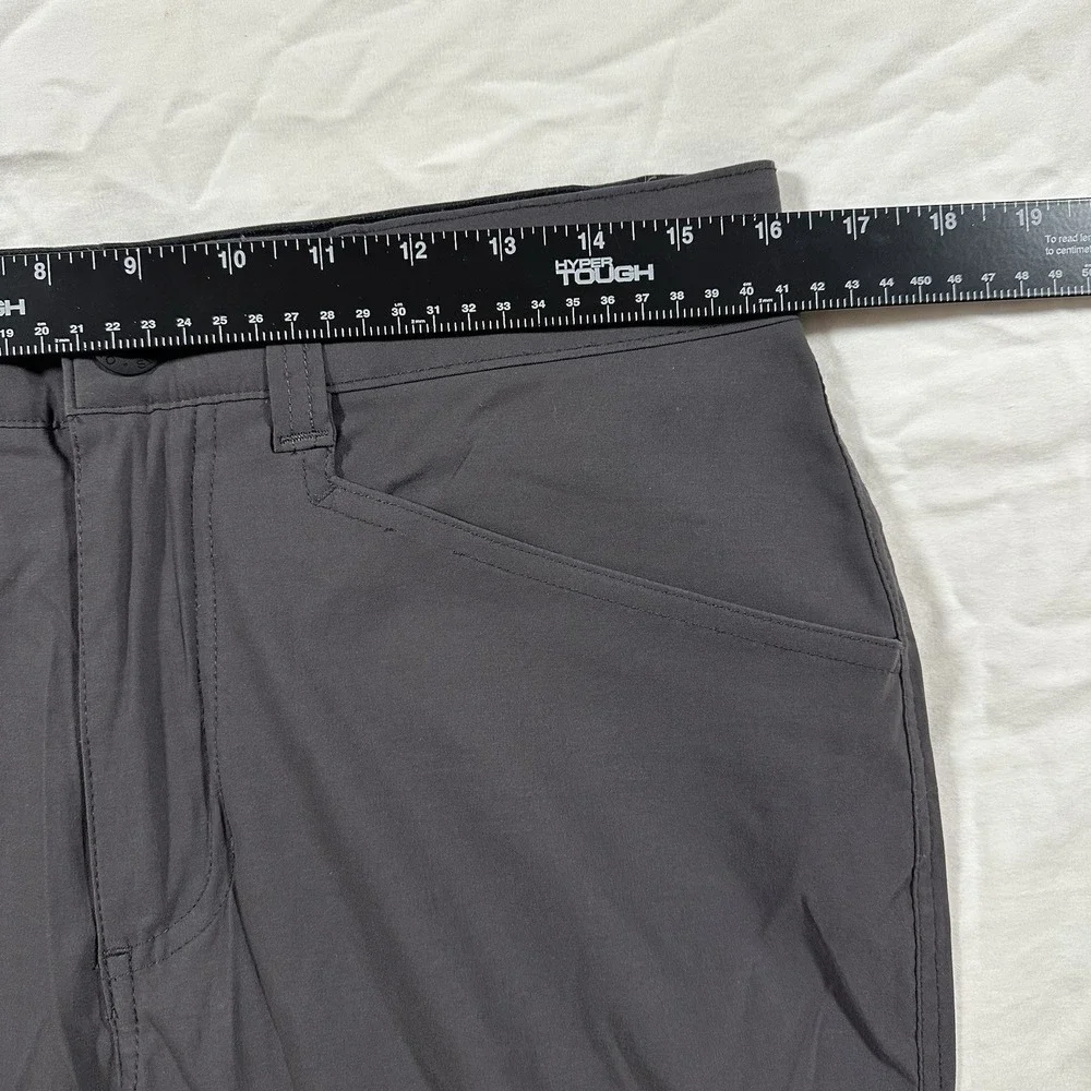 Orvis Men's Pants Tech Quick Dry Water Repellent Stretch Breathable Gray 32 x 32